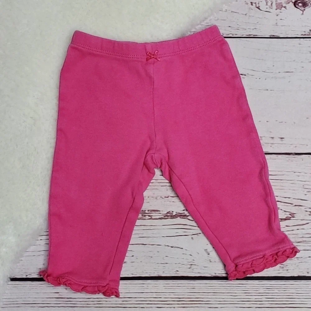 Carter's Floral Print Pants Bundle 3 Pairs 3-6 Mo